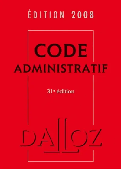 Code administratif 2008