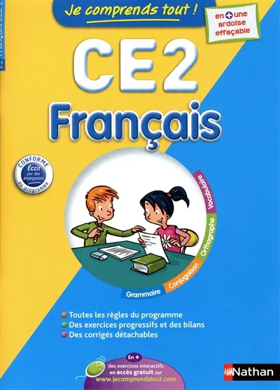 Je comprends tout, français CE2, 8-9 ans
