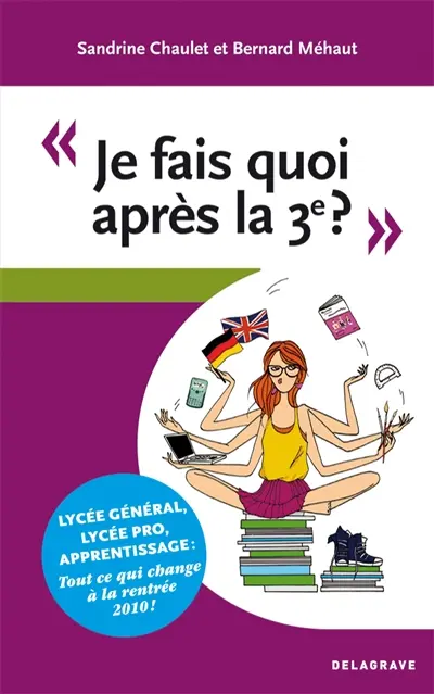 Je fais quoi après la 3e ? : lycée général, lycée pro, apprentissage, tout ce qui change à la rentrée 2010 !