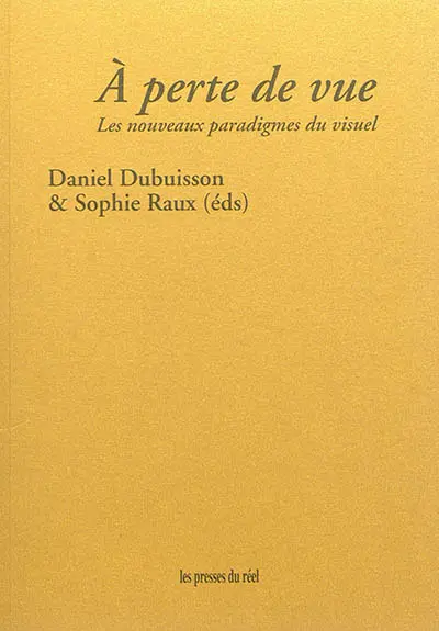 A perte de vue : les nouveaux paradigmes du visuel