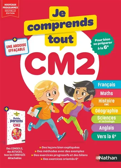 Je comprends tout ! CM2 : pour bien se préparer à la 6e : nouveaux programmes