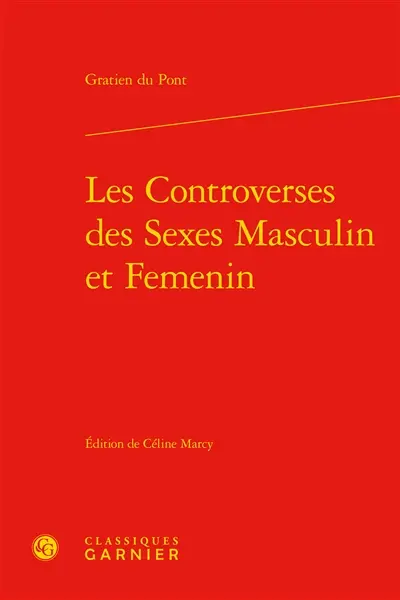 Les controverses des sexes masculin et femenin