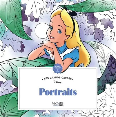 Portraits : 45 coloriages