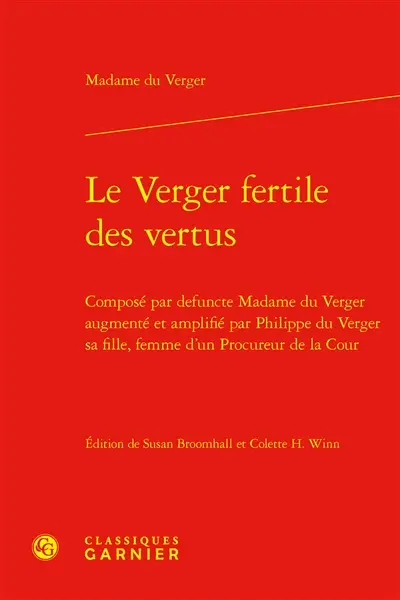 Le verger fertile des vertus
