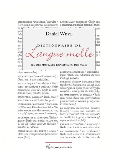 Dictionnaire de langue molle : jeu des mots, des expressions, des noms