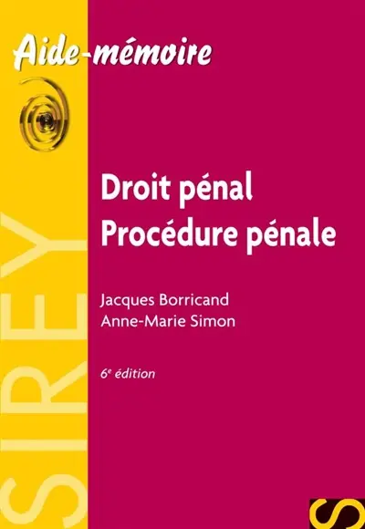 Droit pénal, procédure pénale