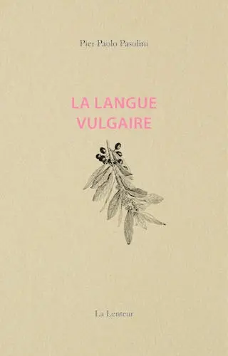 La langue vulgaire