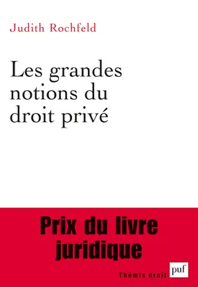 Les grandes notions du droit privé