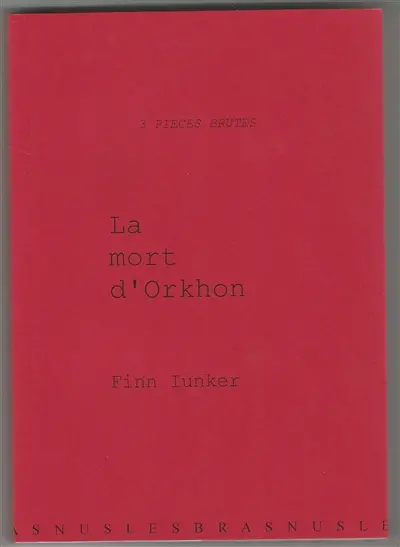 3 pièces brutes. La mort d'Orkhon. Orkons dod