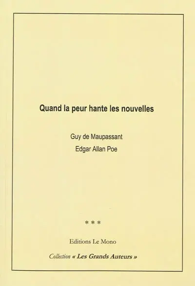 Quand la peur hante les nouvelles