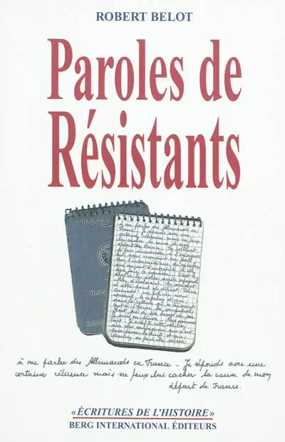 Paroles de résistants