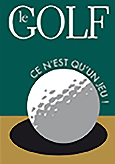 Le golf : ce n'est qu'un jeu !