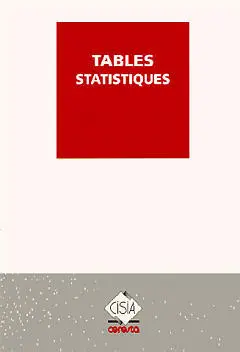 Tables statistiques