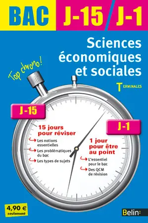 Sciences économiques et sociales terminales