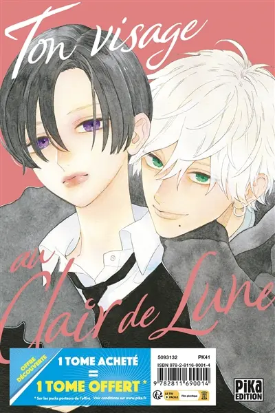 Ton visage au clair de lune : coffret découverte tomes 1 et 2