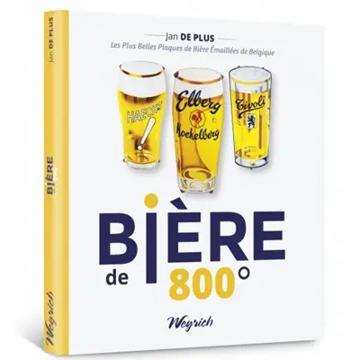 Bière de 800° : les plus belles plaques de bière émaillées de Belgique