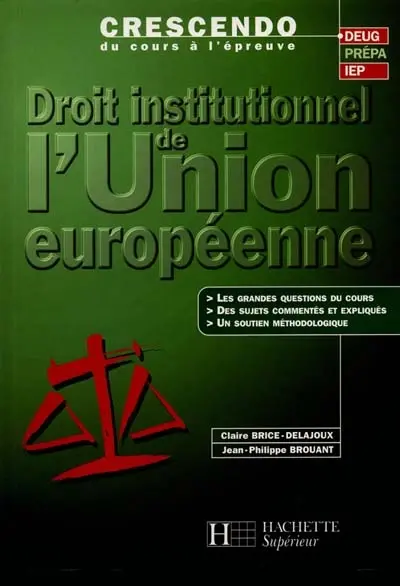 Droit institutionnel de l'Union européenne