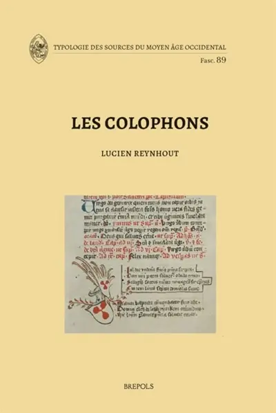 Les colophons