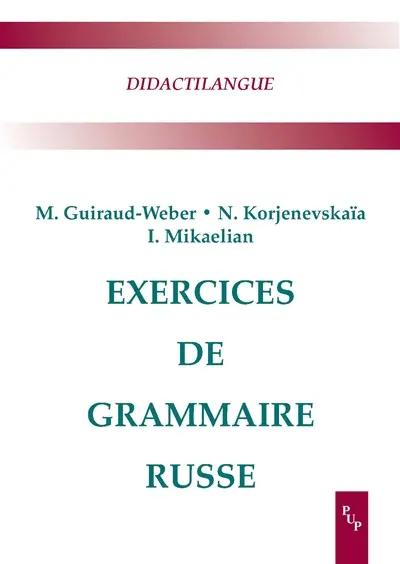 Exercices de grammaire russe