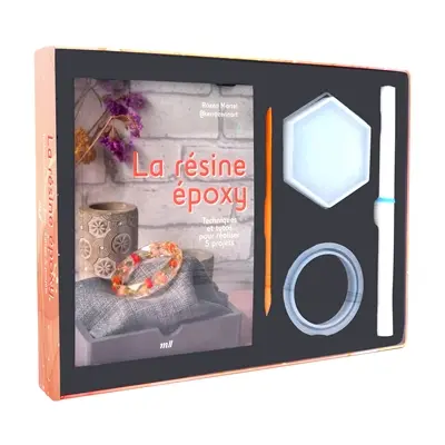 La résine époxy : techniques et tutos pour réaliser 5 projets
