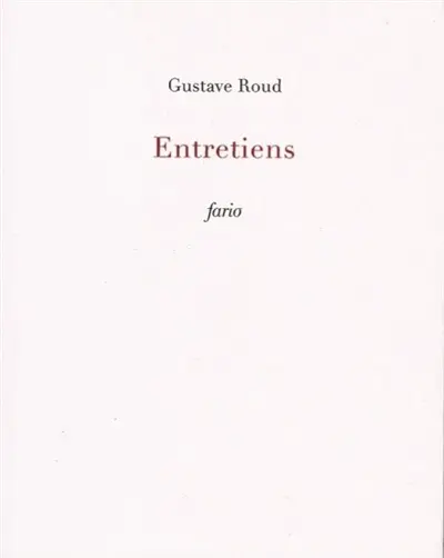 Entretiens
