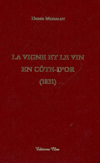 Statistique de la vigne dans le département de la Côte-d'Or