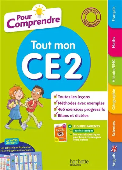 Pour comprendre tout mon CE2