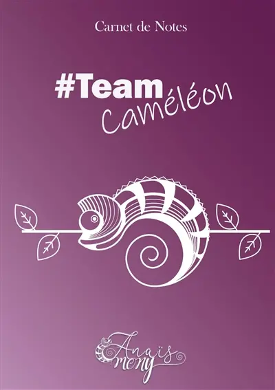 Carnet de notes TeamCaméléon : Team Caméléon