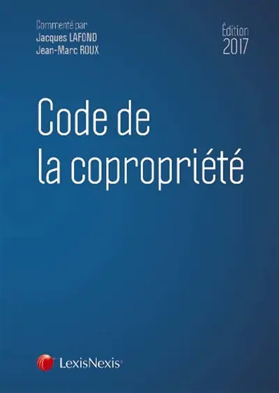 Code de la copropriété 2017