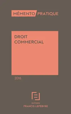 Droit commercial : 2016