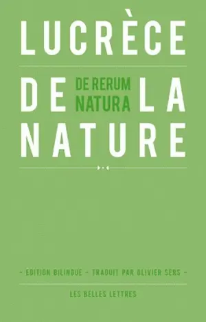 De la nature. De rerum natura