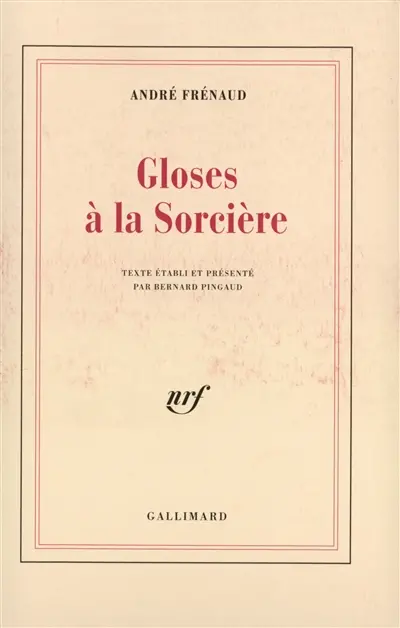 Gloses à la sorcière