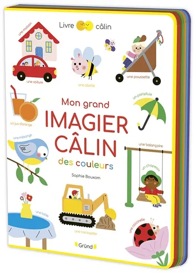 Mon grand imagier câlin des couleurs