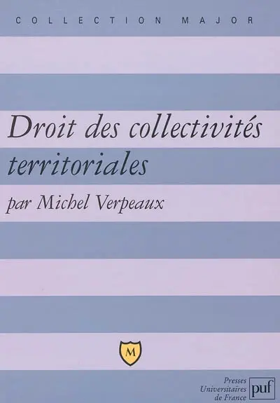 Droit des collectivités territoriales