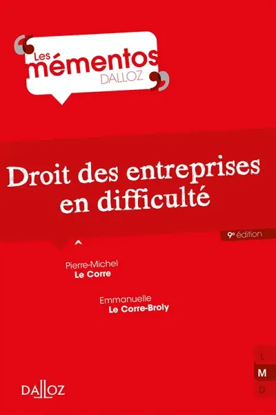 Droit des entreprises en difficulté