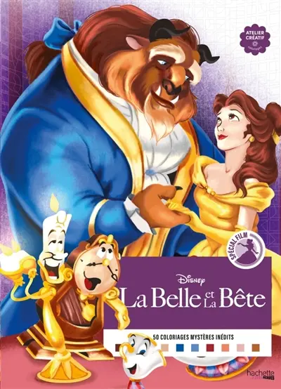 Coloriages Mystères Disney - Spécial film : La Belle et la Bête