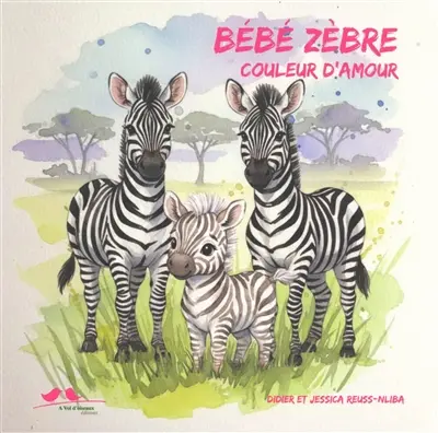Bébé zèbre : couleur d'amour
