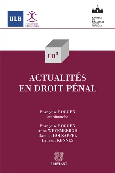 Actualités en droit pénal