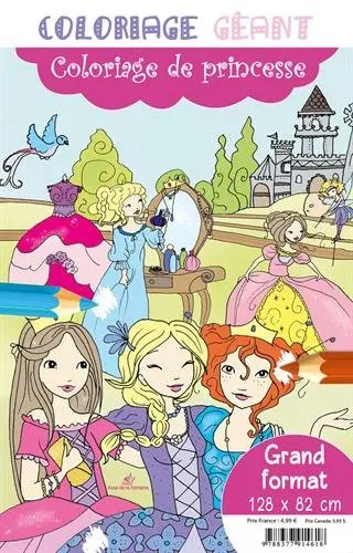Coloriage de princesse