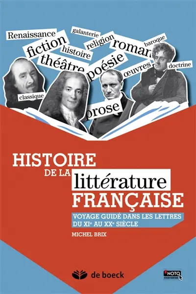 Histoire de la littérature française : voyage guidé dans les lettres du XIe au XXe siècle