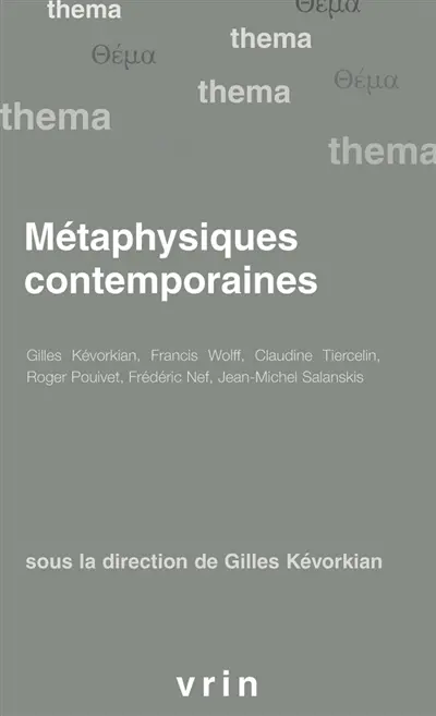 Métaphysiques contemporaines