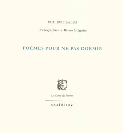 Poèmes pour ne pas dormir