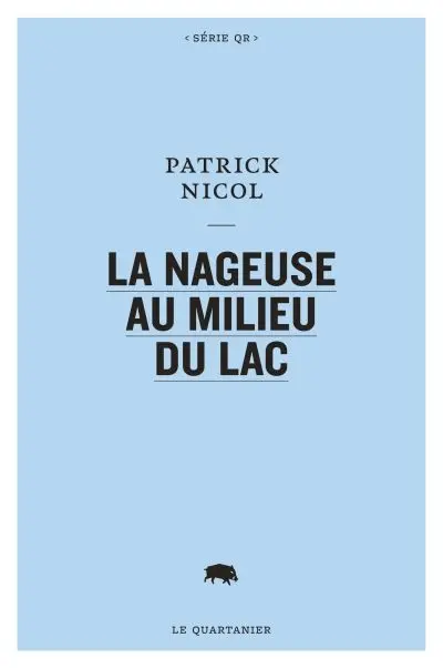 La nageuse au milieu du lac