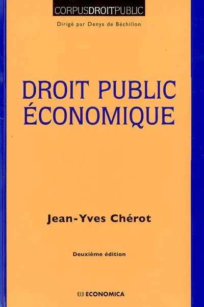 Droit public économique