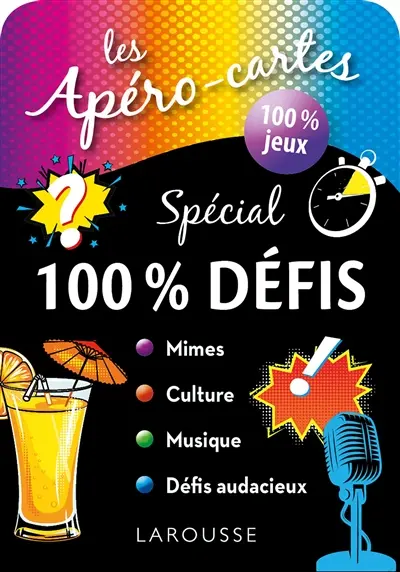 Les apéro-cartes spécial 100 % défis