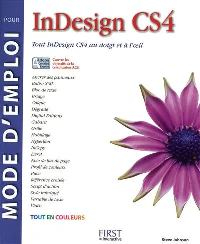 Mode d'emploi pour InDesign CS4