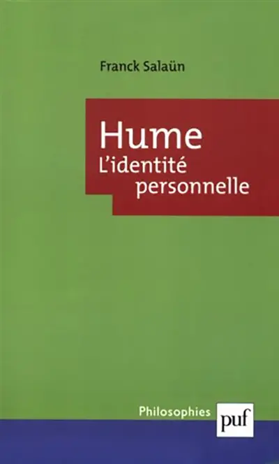 Hume : l'identité personnelle