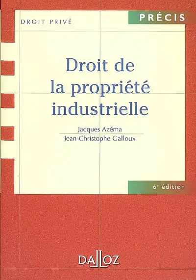 Droit de la propriété industrielle