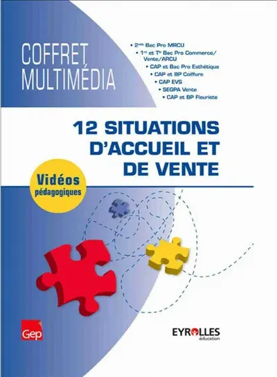 Coffret multimédia : 12 situations d'accueil et de vente