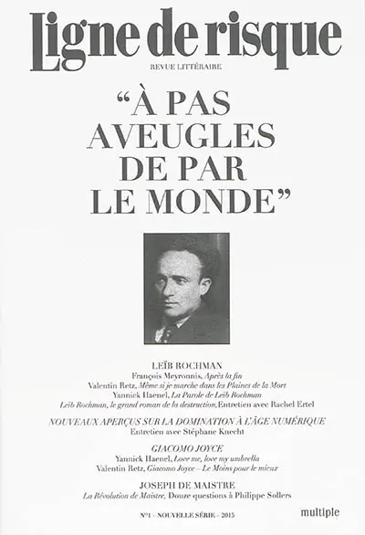 Ligne de risque, n° 1